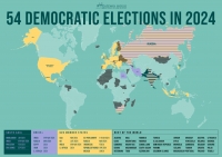 Gần một nửa dân số thế giới đi bầu cử năm 2024